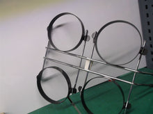 Central Exclusive Metal 4-Egg Cooking Ring with Black Handle