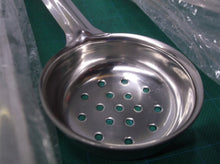 2 & 3 oz. Ladle & 3 oz. Perforated Round Stainless Steel Portion Spoon