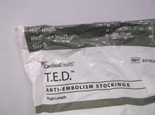 Cardinal Health 3310LF T.E.D. Anti-Embolism Stockings Thigh Length Medium Short