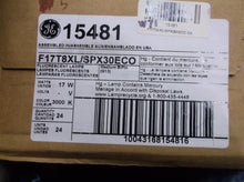 24 GE Ecolux Case F17T8XL/SPX30ECO (15481) 17 WTT 1350 LM 3000 KV 85 CRI 1 IN Di