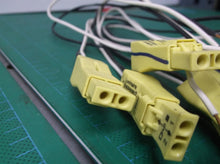 (6) Wago Luminaire Quick Disconnect, 2-Port Lumi Nut Push-Wire w 11" B&W AWG