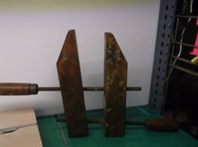 Vintage Jorgensen Wooden Vice Grip 10"