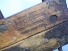 Vintage Jorgensen Wooden Vice Grip 10"