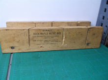 Vintage Durall Rock Maple Mitre Box, Yonkers NY