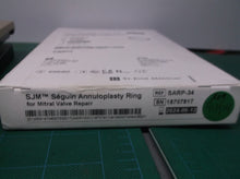 SARP-34: SJM SEGUIN SEMI-RIGID ANNULOPLASTY RING 34MM RX Exp 05-24 Open outer bo