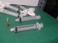 6-10ml Syringes W holding pieces New for crafts hobby