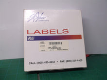 St John Anesthesia Label with Date, Time, Exp & Initial Contrast 2 7/8" x 7/8" W