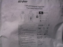 0416-831-100: STRYKER T7 PLUS ZIPPERED TOGA W/PEEL AWAY FACE SHIELD rx XL Exp 07