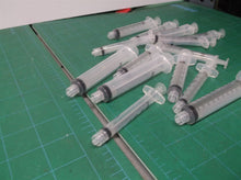 (15)3,5,&10ml/cc Luer Lock Syringe New Lab Craft Hobby Open not sterile(No Needl