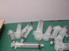 (15)50,20,10,5ml/cc Luer Lock Syringe New Lab Craft Hobby Open not sterile(No Ne