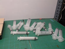 (15)50,20,10,5ml/cc Luer Lock Syringe New Lab Craft Hobby Open not sterile(No Ne