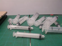 (15)50,20,10,5ml/cc Luer Lock Syringe New Lab Craft Hobby Open not sterile(No Ne
