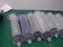 (9) 50 & 60 ml/cc Luer Lock Syringe New Lab Craft Hobby Open not sterile(No Need