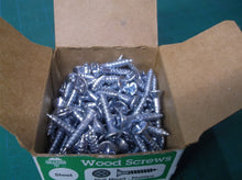 100 Hillman 40123 Zinc Plated Steel Flat Head Phillips Wood Screw #10 x 1 in.