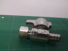 Legend Valve® 1/2 PEX x 3/8" OD T-596NL No Lead Chrome Brass Stop Valve - 114-70