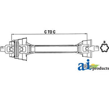 WC584811A Complete Constant Velocity Shafts Fits Woods 315 3180 3240