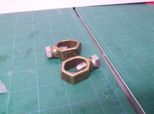 2- GALVAN Ground Rod Clamp, 5/8 to 1/2", 2 to 10 AWG, Copper 7544 G-5