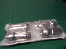 (4) REPLACEMENT SPLINE DRIVE LUG NUT No Tuner 12X1.5 Chrome 35mm oal