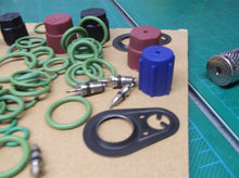 AIR CONDITIONING VALVE CORE ORING AND CAP MISC PARTS KIT