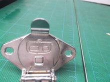 Pollak 11-410 Chrome Plated 4-Way Trailer Connector Socket - Vehicle End