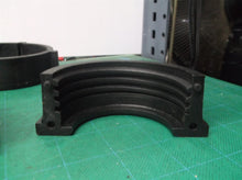 Odd ABS Plastic Spin on Split Coupling and Collar 2.25ID 2.75 Flange 3" 4tpi Thr