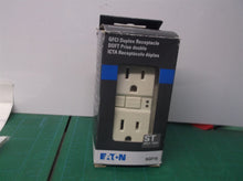 Eaton SGF15 GFCI Duplex Receptacle 15-amp Residential Outlet, Light Almond