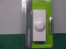 Style Selections Wireless LED Doorbell Button 0077758 # SS-7393-04 with battery
