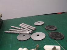 (6) 1/4 in. x 2-1/4 in. Hex Nut Concrete Anchor Storm Guard Hurricane Anchoring