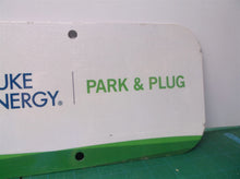 Duke Energy Park & Plug Sign 6x12 New w imperfections scratches etc