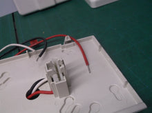 lot of 3 exit sign mounting plates