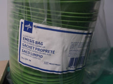 *24-Pack* Medline Clean Sack Emesis Bags For Sickness Cleanup Green NON80329