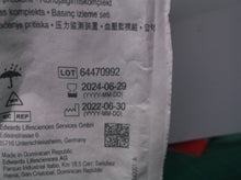 Expired for training PX600I: EDWARDS TRUWAVE PRESSURE MONITORING SET