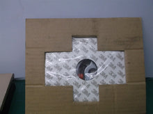 Off White plastic led exit sign mount with round connection point