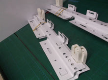 4ct Fluorescent Retrofit Fixture End Plates w Holders Leviton 23661