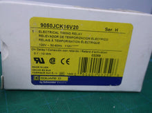 9050JCK17V20 Timing Relay, Type JCK, plug In, on delay, adjustable time, 0.3 to