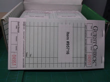 9 Pack G3632 Guest Check Book Waitress Pad 15 Line 50 Page Booklet Tear Off Stub