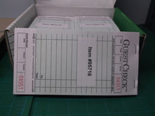 9 Pack G3632 Guest Check Book Waitress Pad 15 Line 50 Page Booklet Tear Off Stub