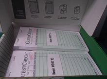 9 Pack G6000 Guest Checks Book Waitress Pad CARBON COPY 15 Line 50 Page Booklet