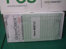 9 Pack G6000 Guest Checks Book Waitress Pad CARBON COPY 15 Line 50 Page Booklet