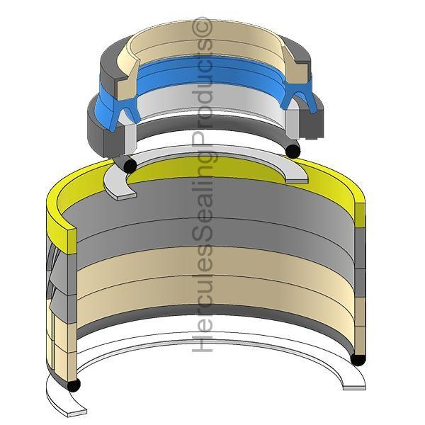 309-78500001 Bucket Cylinder Seal Kit Fits Kato HD770