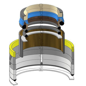 309-78690010 Bucket Cylinder Seal Kit Fits Kato HD800VII