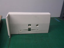 white trim with hinged pannel for sewing machine