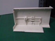 white trim with hinged pannel for sewing machine