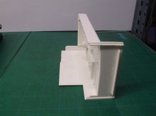 white trim with hinged pannel for sewing machine