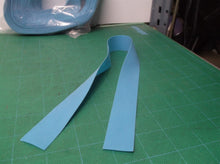 (35) 18" X 1" BLUE SiliconeTourniquet Craft Hobby etc.