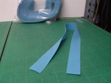 (35) 18" X 1" BLUE SiliconeTourniquet Craft Hobby etc.