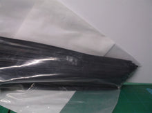 (100) Black 11" Inch Nylon Cable Wire Wrap Zip Ties 50 LBS UV Resistant