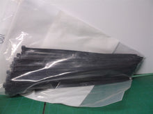 (100) Black 11" Inch Nylon Cable Wire Wrap Zip Ties 50 LBS UV Resistant