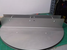 AZAR Point of Purchase Displays Base 16" Round Revolving For 700250 B-16RND-SLV