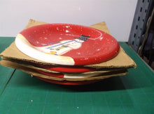 4pc Salad/Dessert Plate Snowman by JC Penney